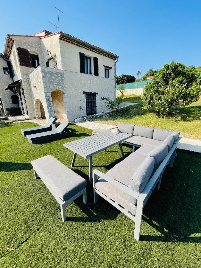 Magnifique Villa « Le Rocher De Noha »Cote D'Azur 旺斯 外观 照片